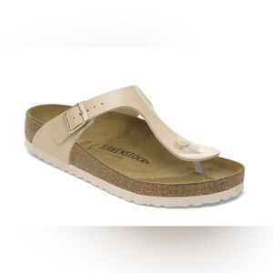 BIRKENSTOCK Gizeh Birko-Flor Patent  Sand